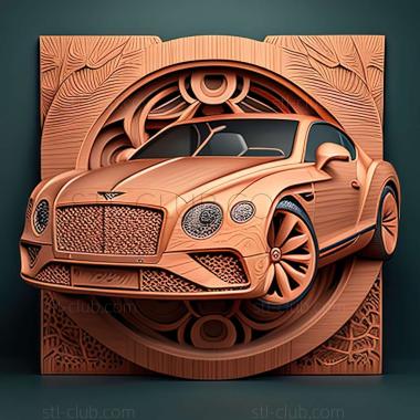 3D model Bentley Continental GT (STL)